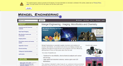 Desktop Screenshot of mengelengineering.dk